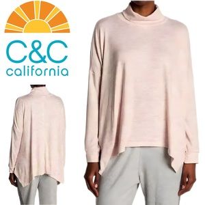 🆕 C & C California peachy turtleneck